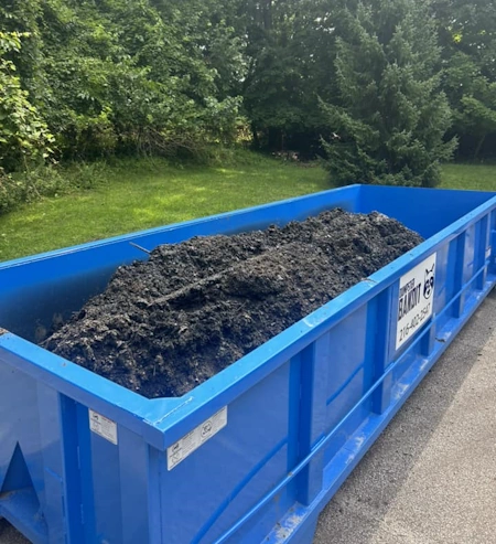 we have dumpsters for yard cleaning